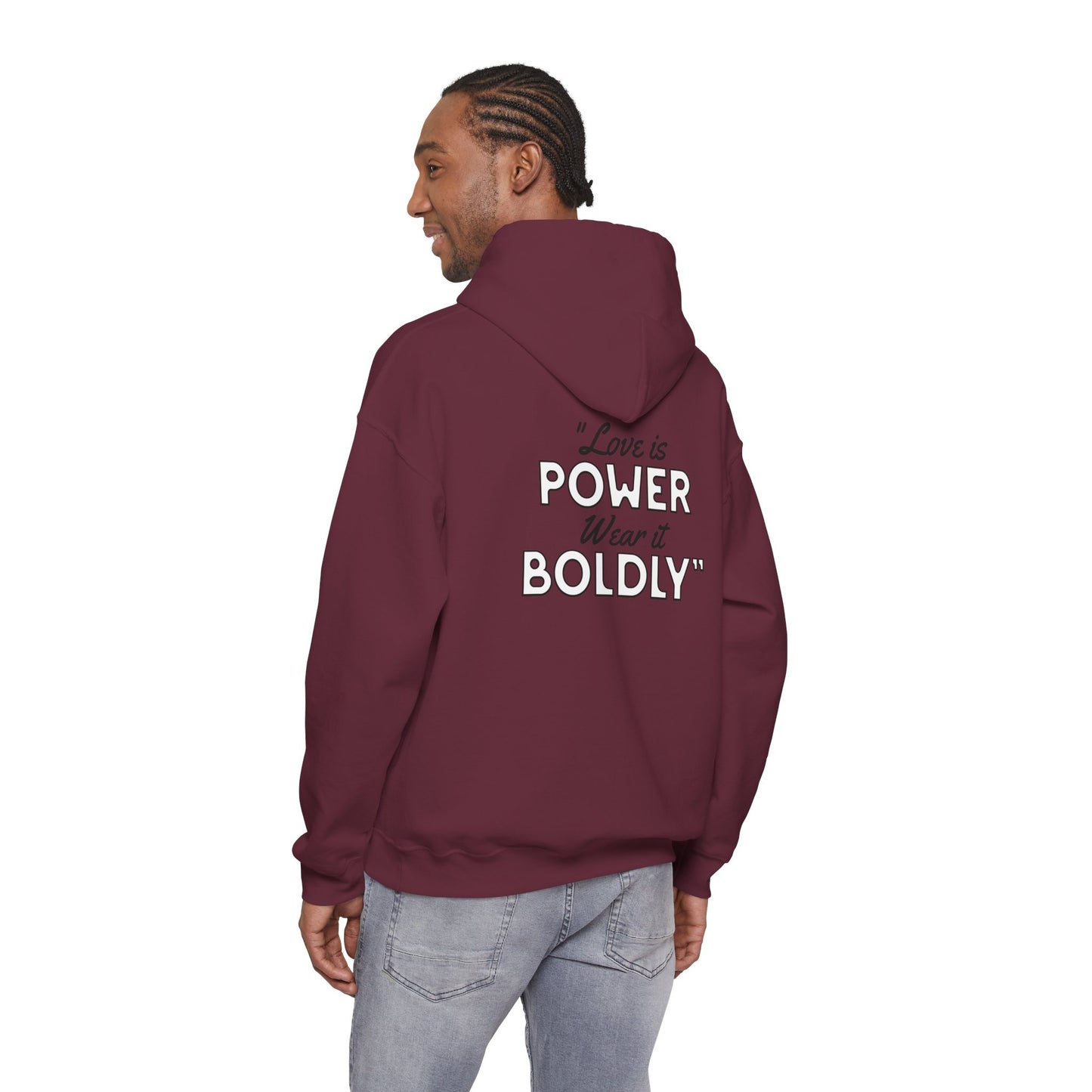 Speak Love Hoodie — Minimal 'Speak Love' Reminder Sweatshirt