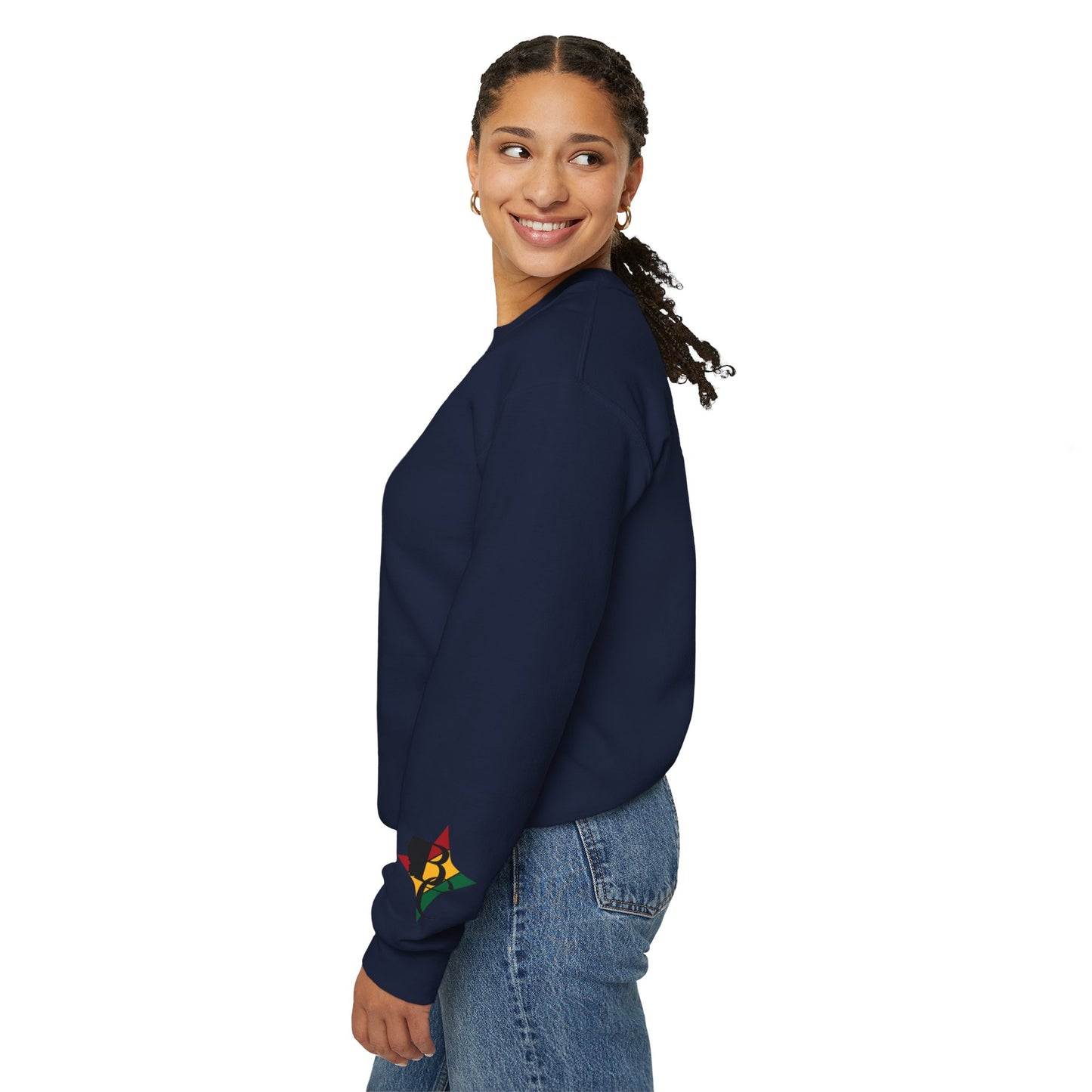 The Mission: This sweat shirt is a declaration. "Wear The Contrast. Define The Culture."