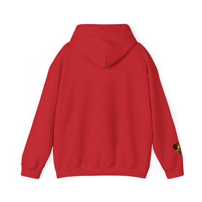 Africa Outline Face Hoodie — Africa Silhouette Pullover