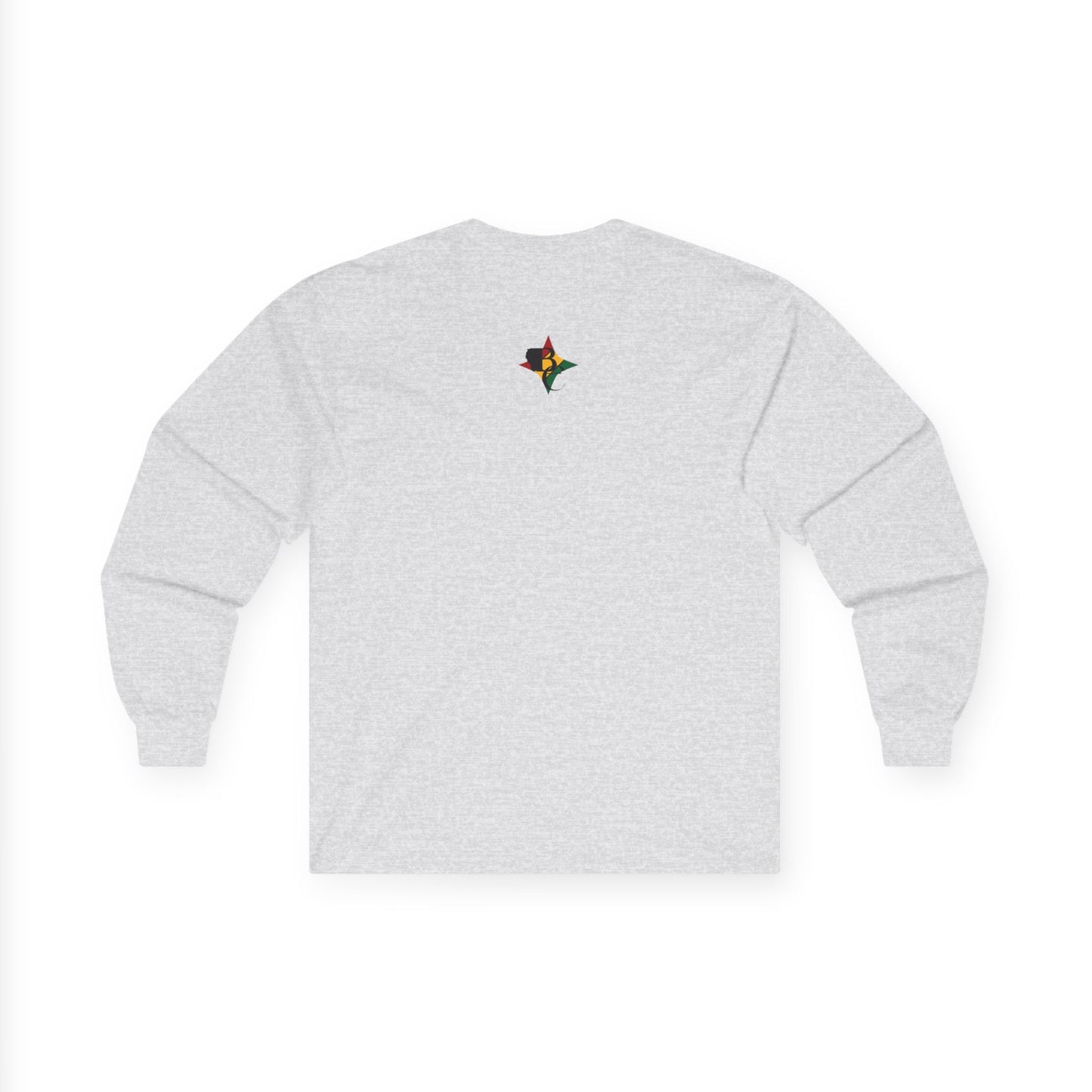 Africa Within Long Sleeve Tee — Map of Africa with Woman Silhouette