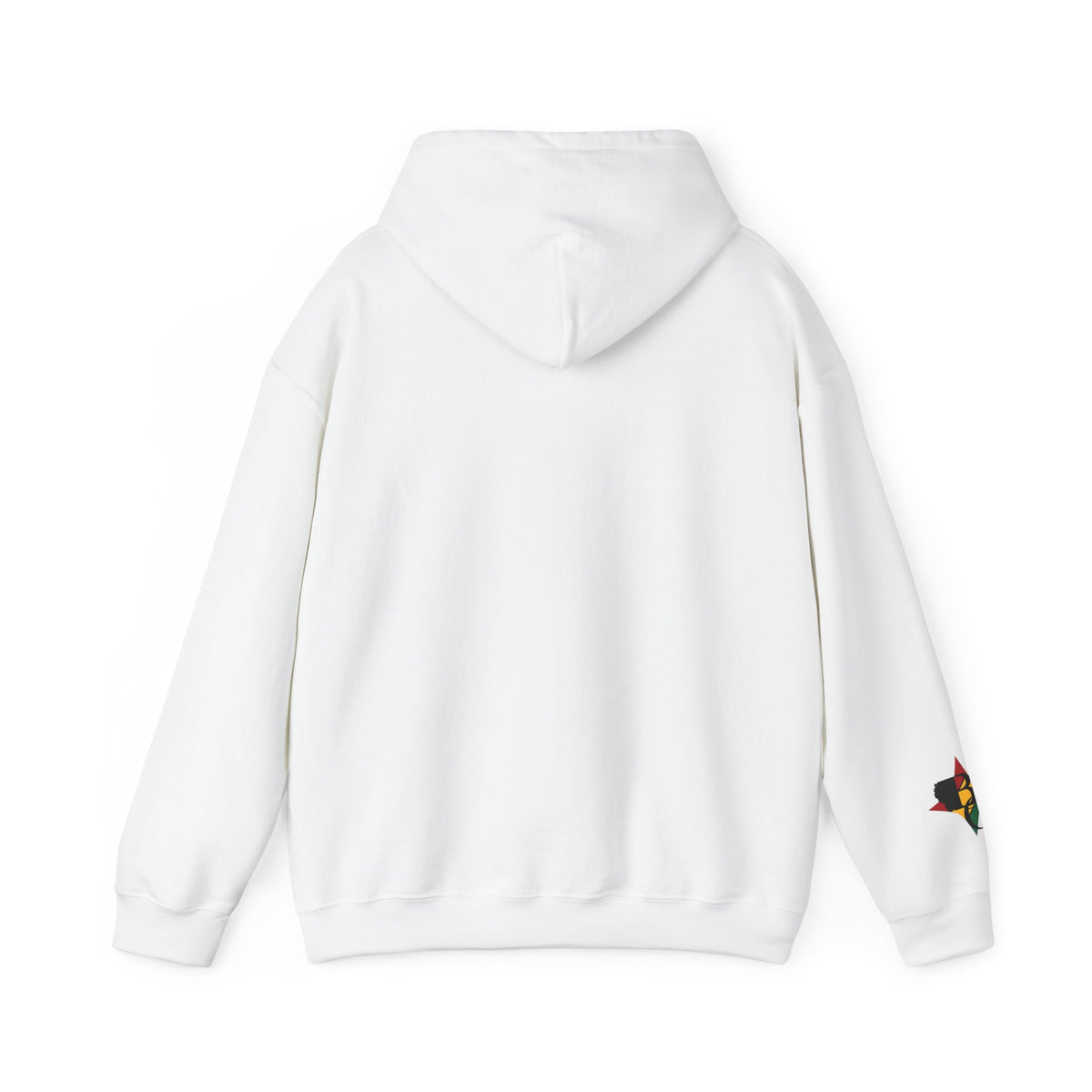 Africa Outline Face Hoodie — Africa Silhouette Pullover