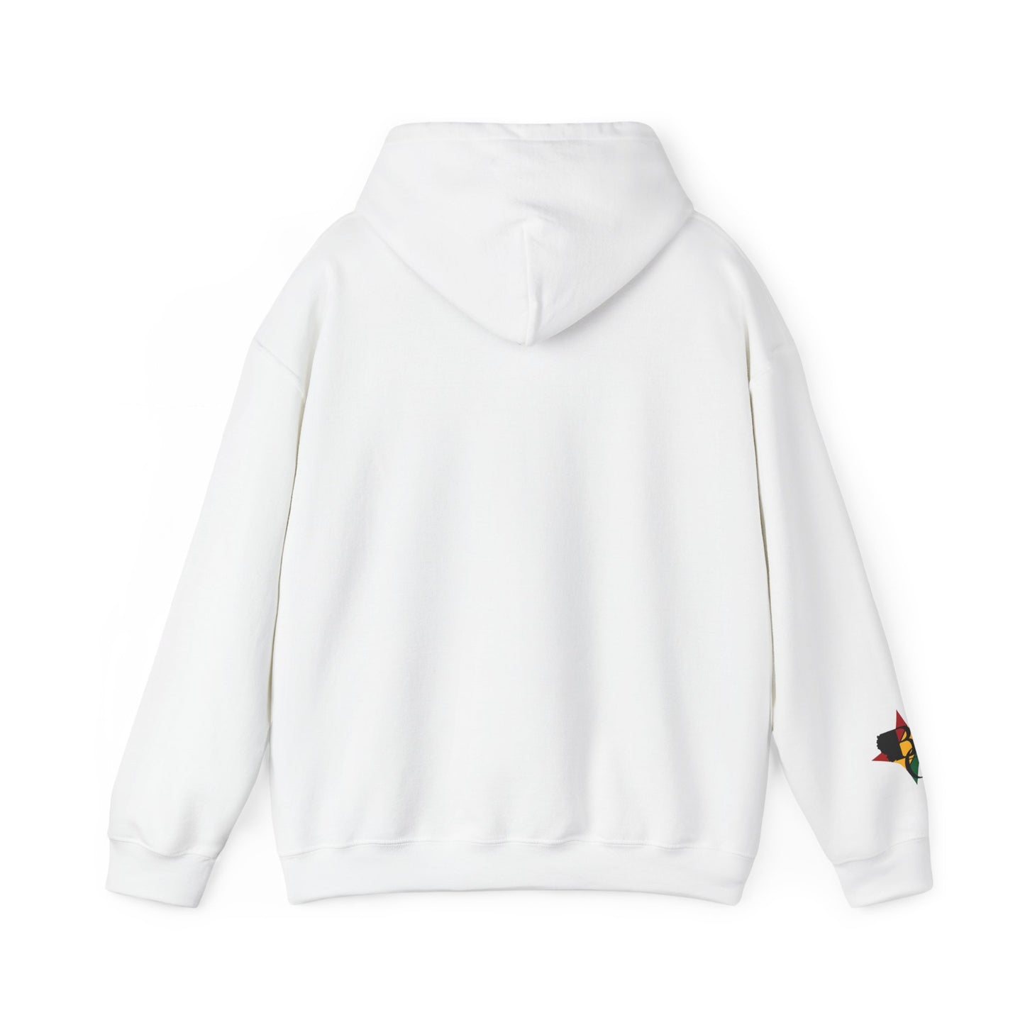 Africa Outline Face Hoodie — Africa Silhouette Pullover