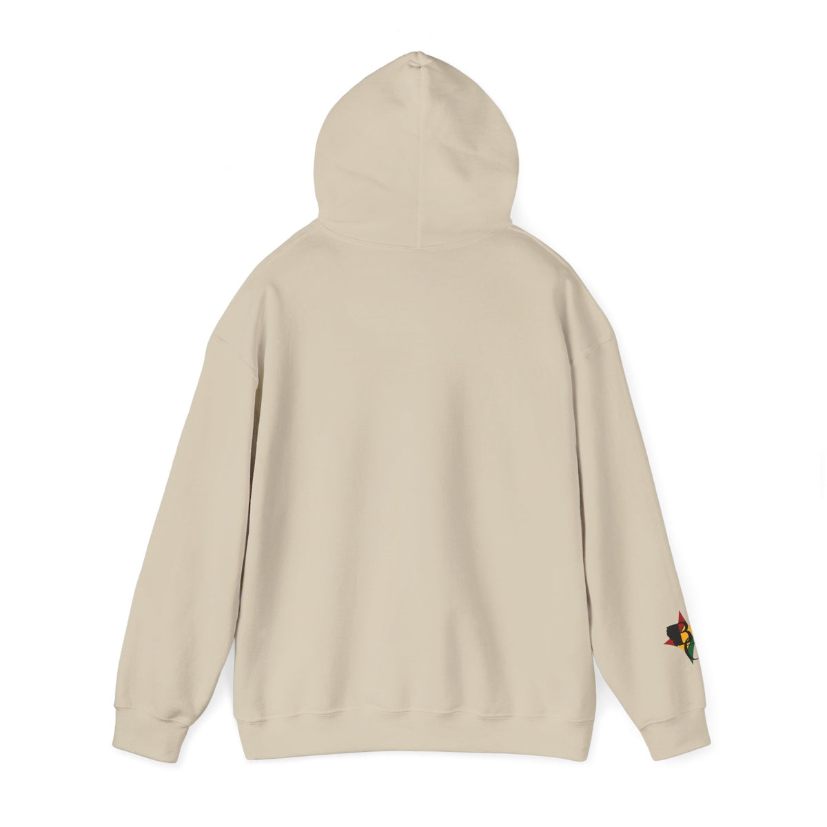Africa Outline Face Hoodie — Africa Silhouette Pullover