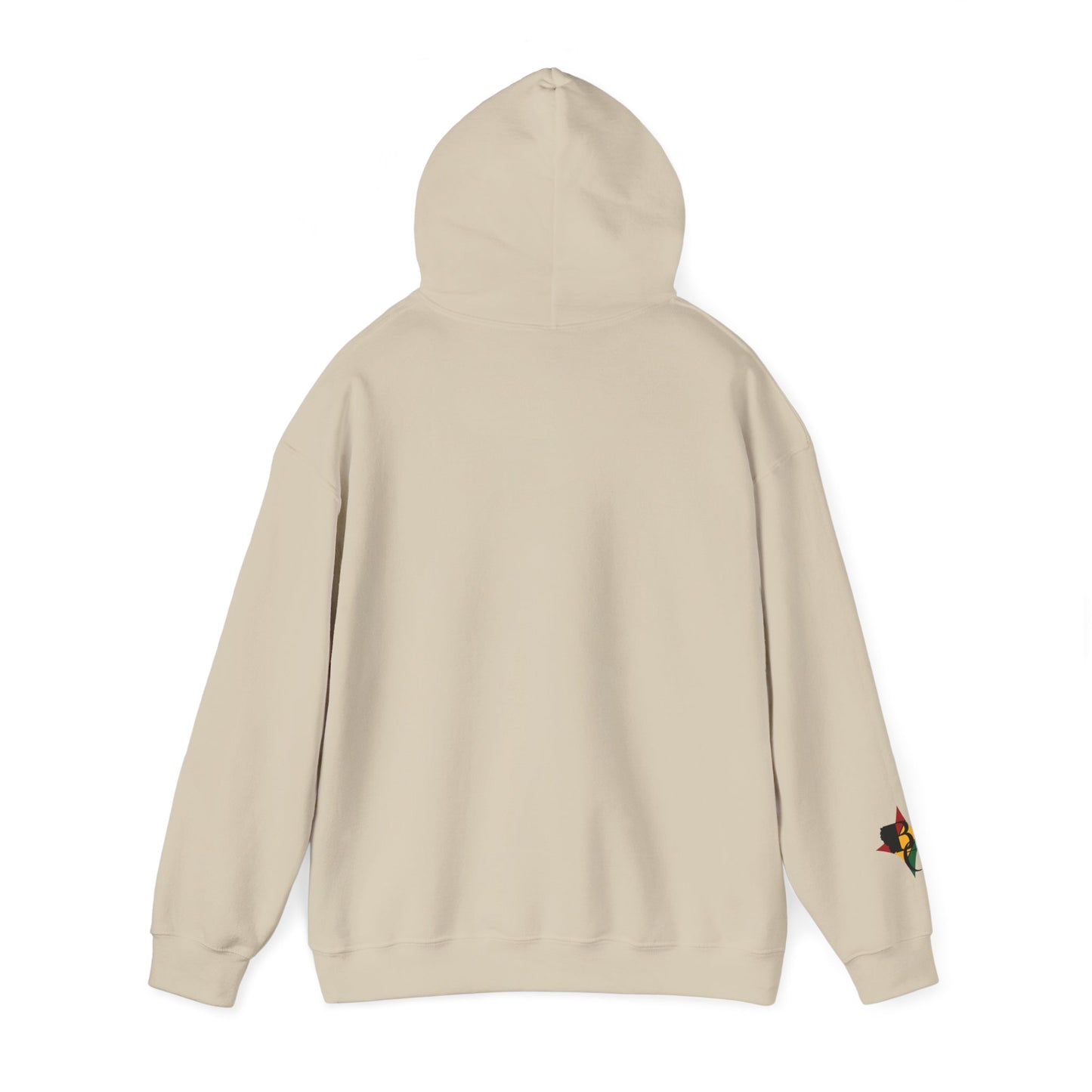 Africa Outline Face Hoodie — Africa Silhouette Pullover