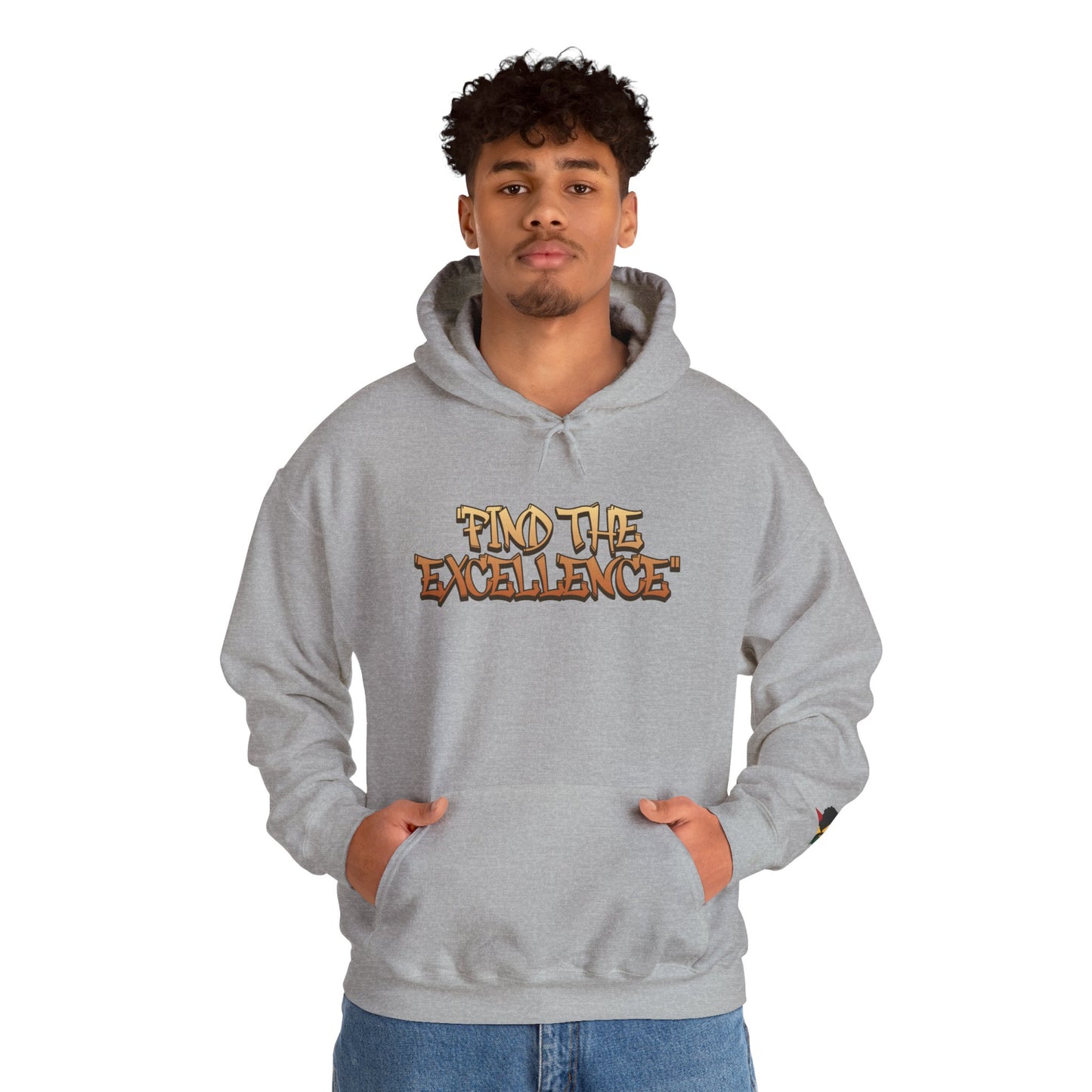 Find Excellence Hoodie — Motivational Inspirational Pullover for Goal-Getters