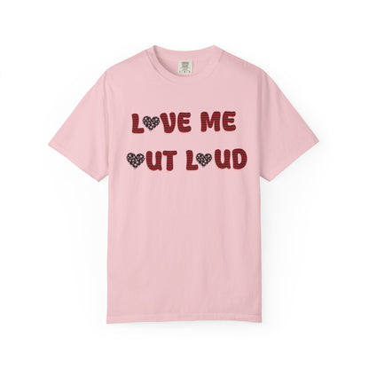 Self-Love Affirmation T-Shirt — "Because Love Starts With Self"
