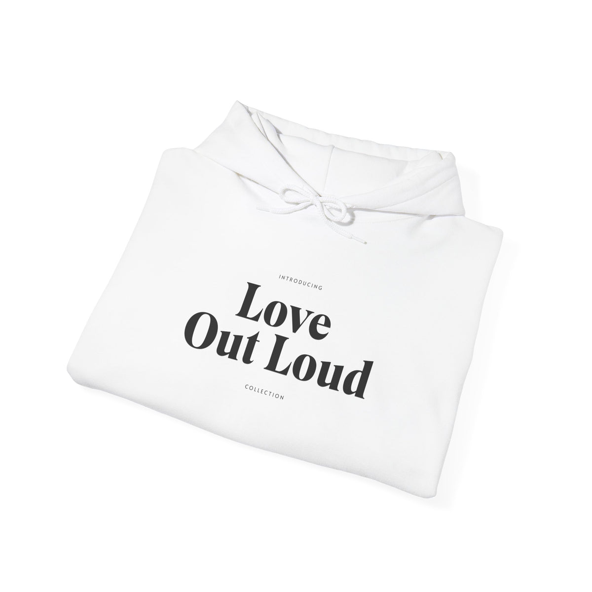 Speak Love Hoodie — Minimal 'Speak Love' Reminder Sweatshirt