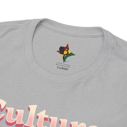 Culture Elevated Retro Pink 3D Text Tee | 90s Vibe Shirt