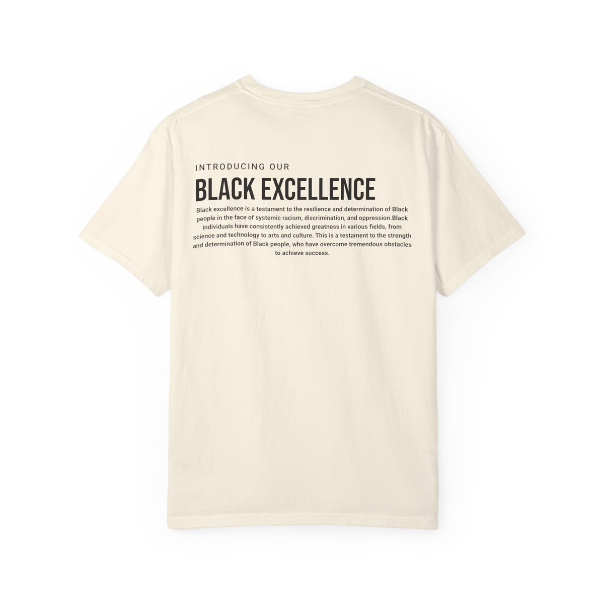 Unisex Black Excellence T-Shirt, Inspirational Tee, Gift for Empowerment, Black History Month, Everyday Wear, Comfortable Fashion