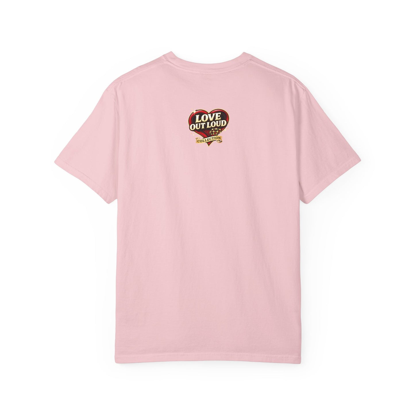 Love Out Loud T-Shirt — Bold Retro Heart Graphic Tee
