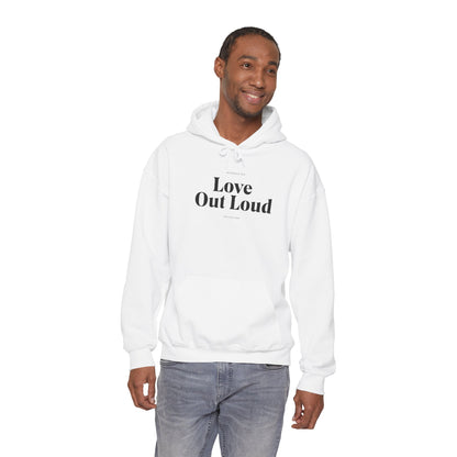 Speak Love Hoodie — Minimal 'Speak Love' Reminder Sweatshirt