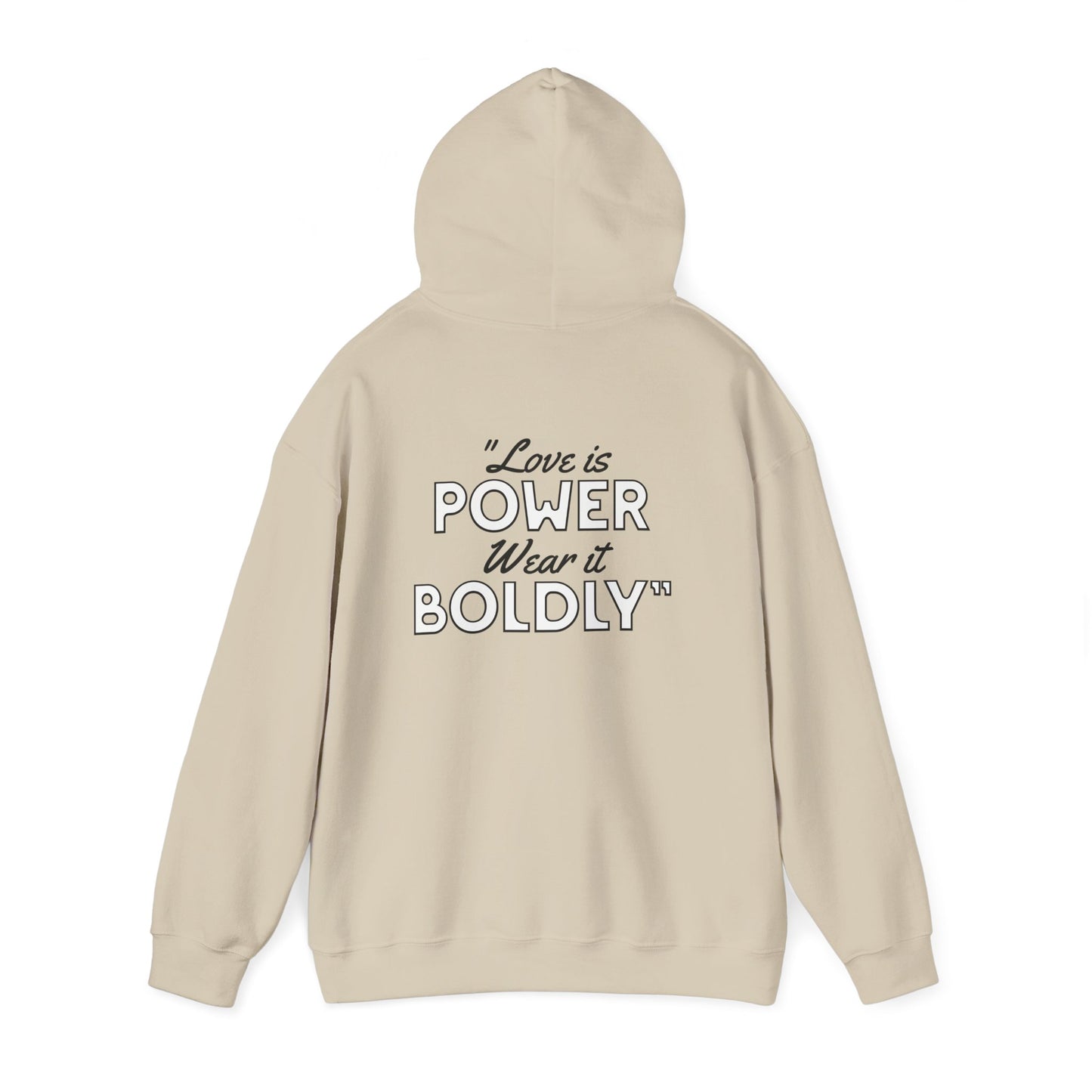 Speak Love Hoodie — Minimal 'Speak Love' Reminder Sweatshirt