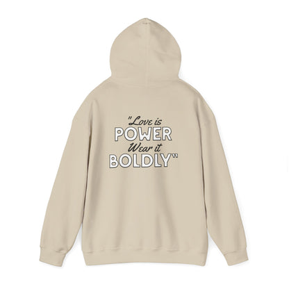 Speak Love Hoodie — Minimal 'Speak Love' Reminder Sweatshirt