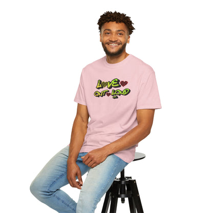 Love Out Loud T-Shirt — Bold Retro Heart Graphic Tee