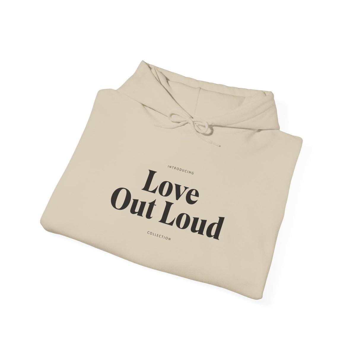 Speak Love Hoodie — Minimal 'Speak Love' Reminder Sweatshirt