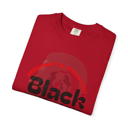 Black Excellence T-Shirt - Passionate & Persistent, Unisex Tee for Celebrating Black History, Inspirational Gift, Everyday Wear, [...]