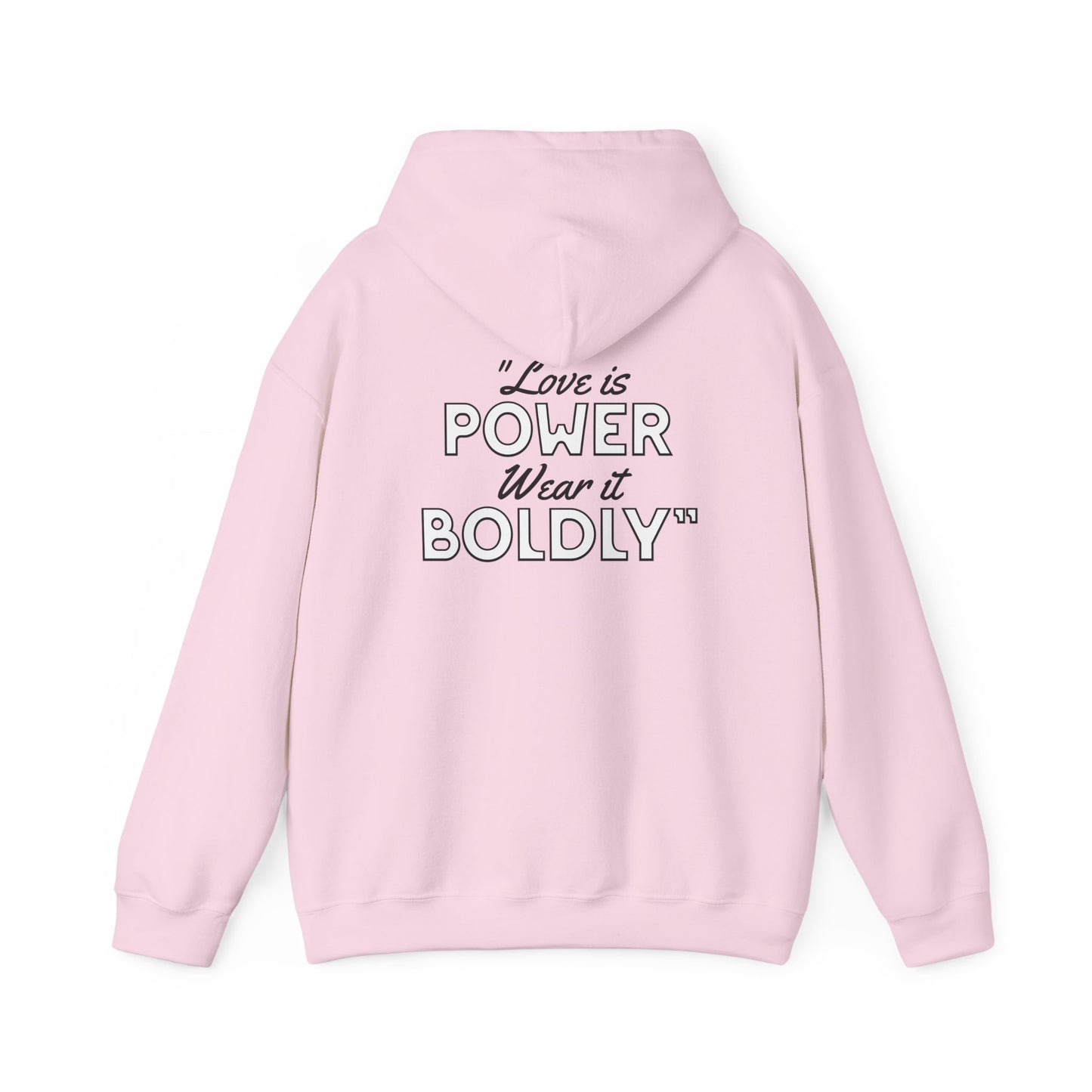 Speak Love Hoodie — Minimal 'Speak Love' Reminder Sweatshirt