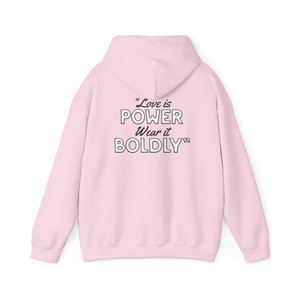Speak Love Hoodie — Minimal 'Speak Love' Reminder Sweatshirt