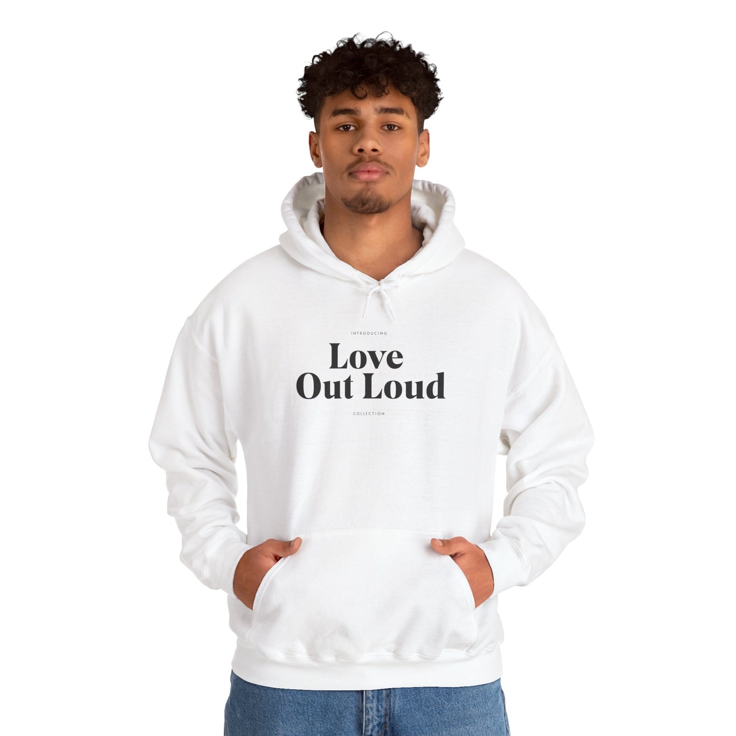 Speak Love Hoodie — Minimal 'Speak Love' Reminder Sweatshirt