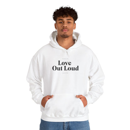 Speak Love Hoodie — Minimal 'Speak Love' Reminder Sweatshirt
