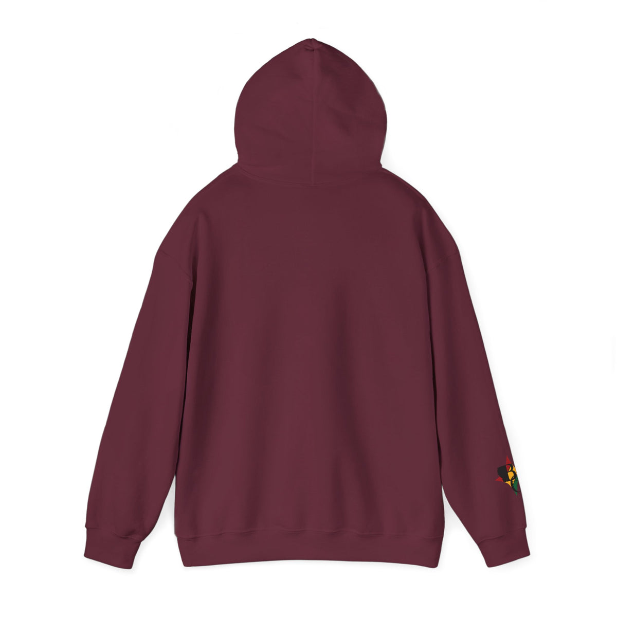 Africa Outline Face Hoodie — Africa Silhouette Pullover