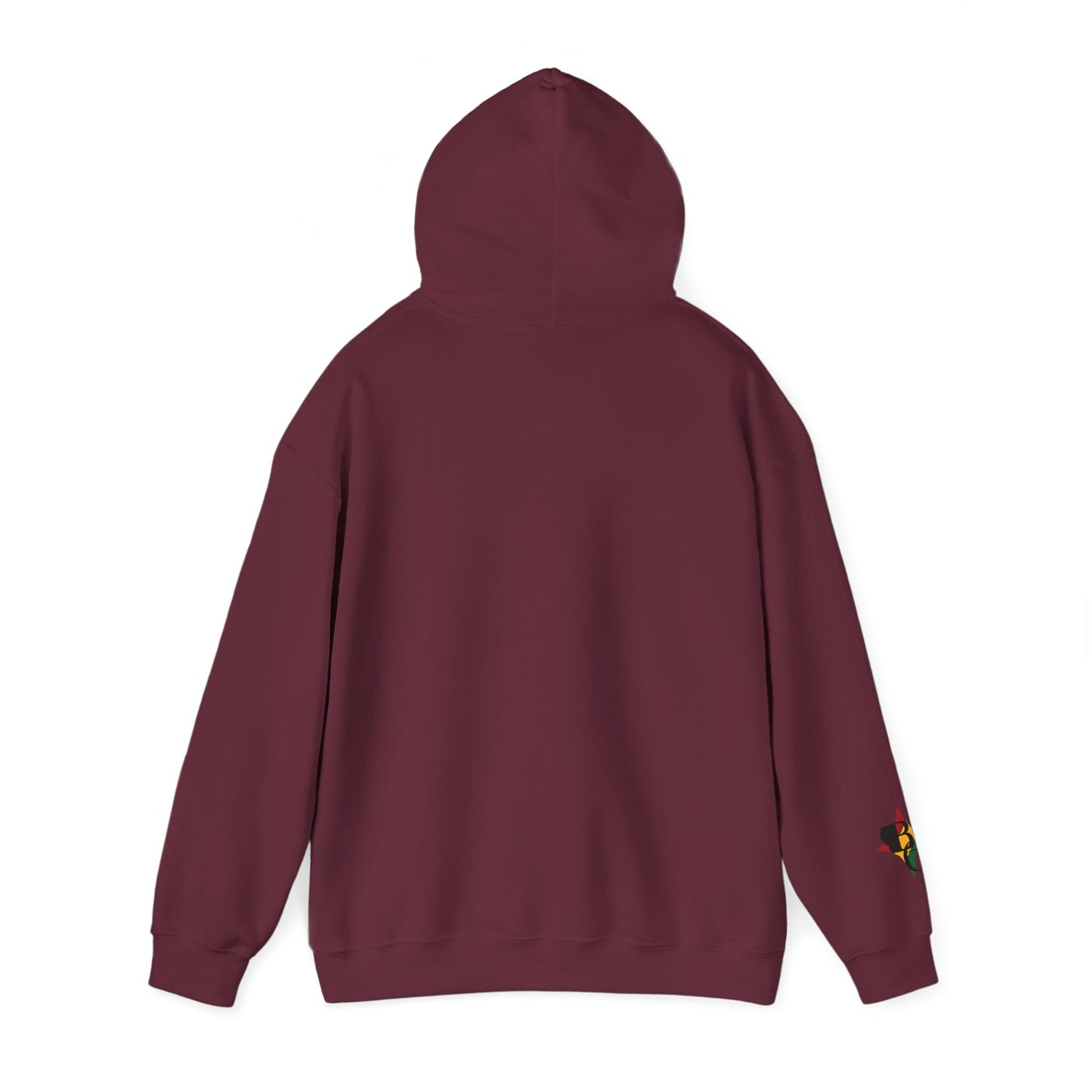 Africa Outline Face Hoodie — Africa Silhouette Pullover