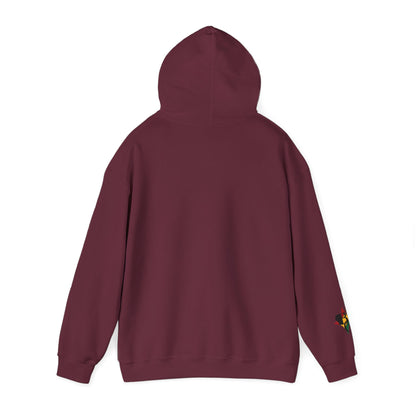 Africa Outline Face Hoodie — Africa Silhouette Pullover
