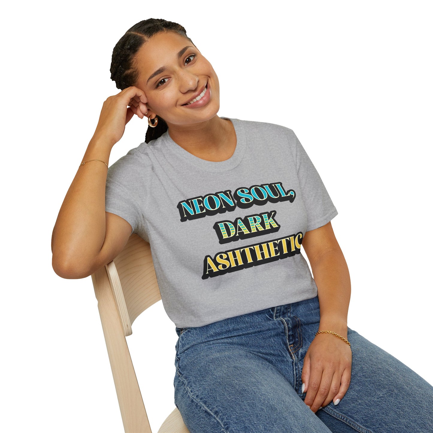 Silent Excellence graphic tee | Modern streetwear statement tee