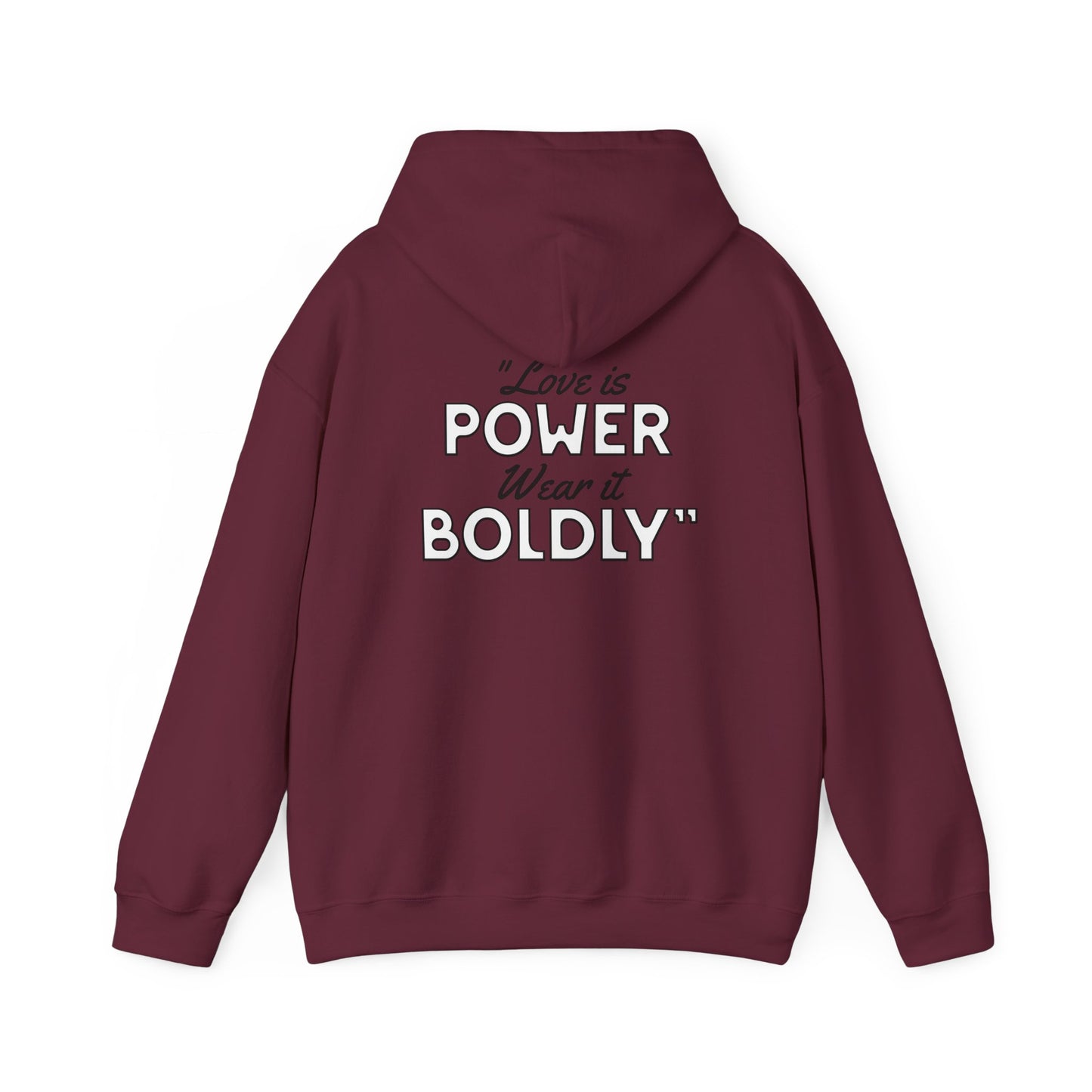 Speak Love Hoodie — Minimal 'Speak Love' Reminder Sweatshirt