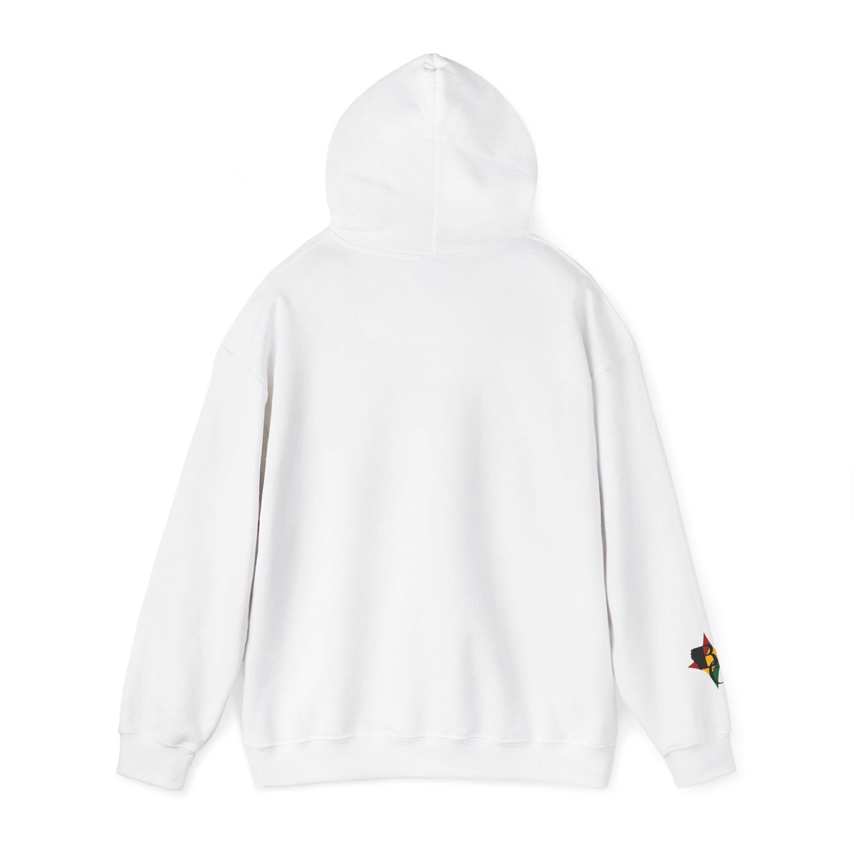 Africa Outline Face Hoodie — Africa Silhouette Pullover