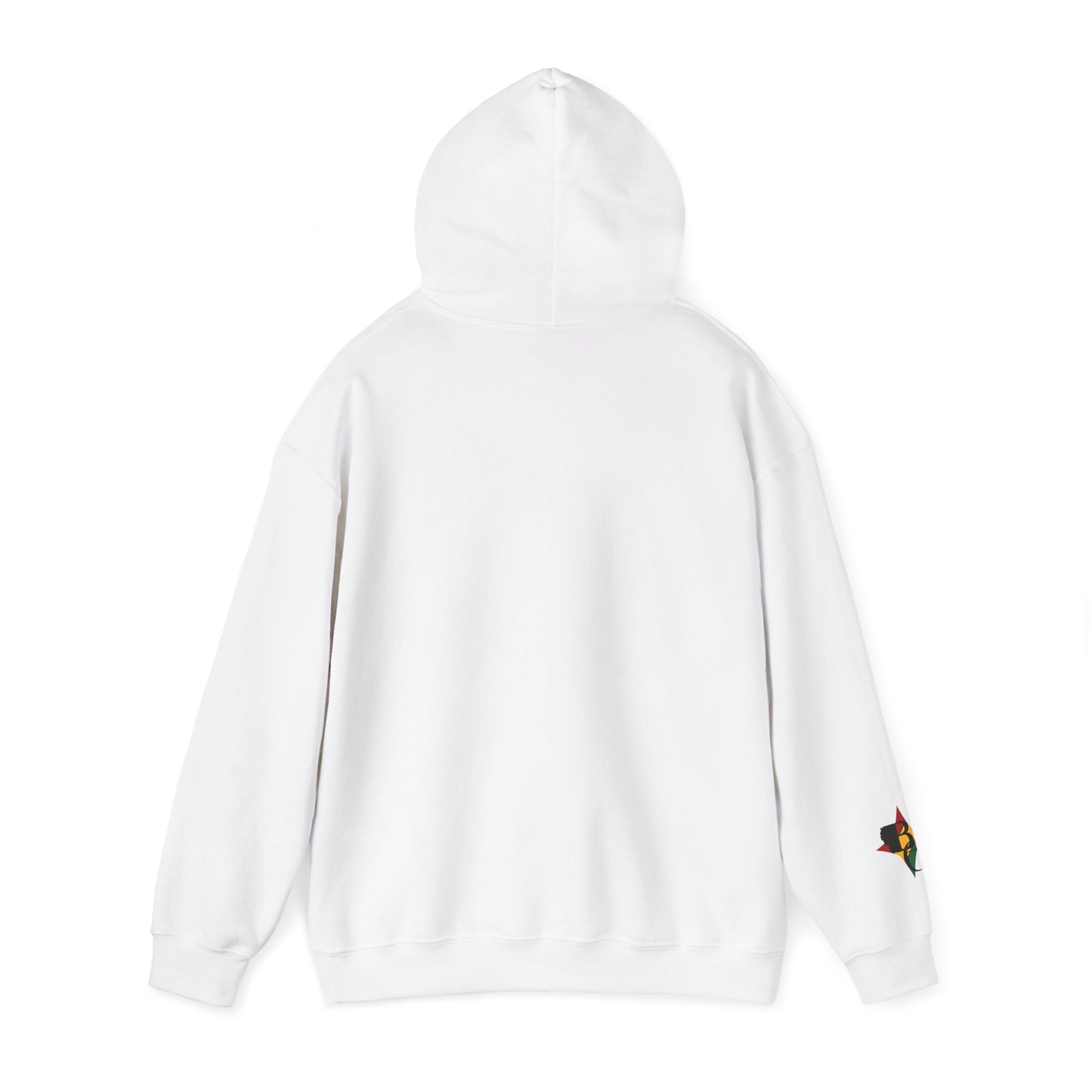 Africa Outline Face Hoodie — Africa Silhouette Pullover