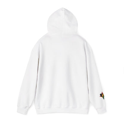 Africa Outline Face Hoodie — Africa Silhouette Pullover