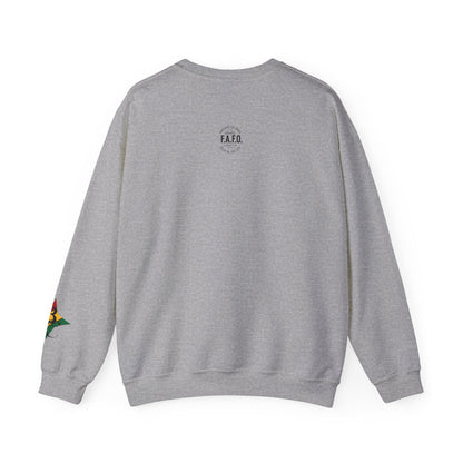 The Mission: This sweat shirt is a declaration. "Wear The Contrast. Define The Culture."