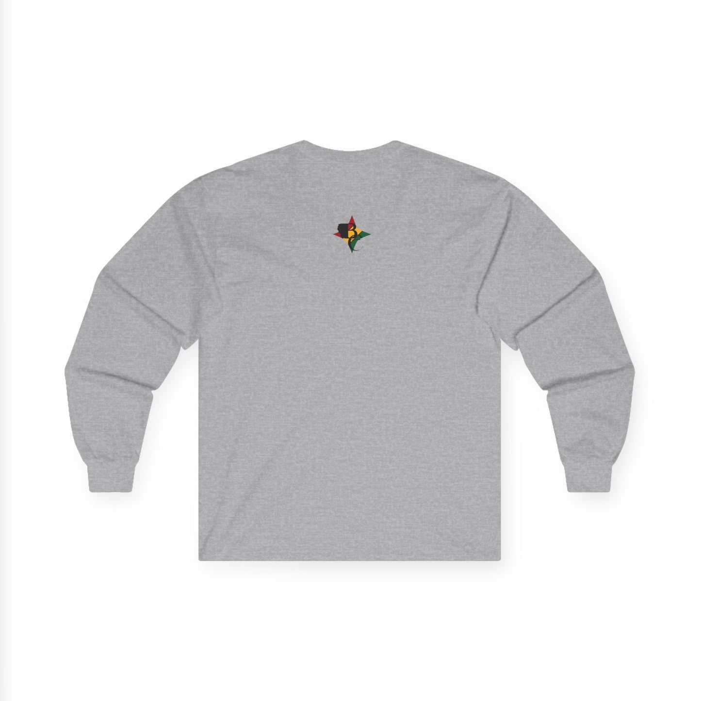 Africa Within Long Sleeve Tee — Map of Africa with Woman Silhouette