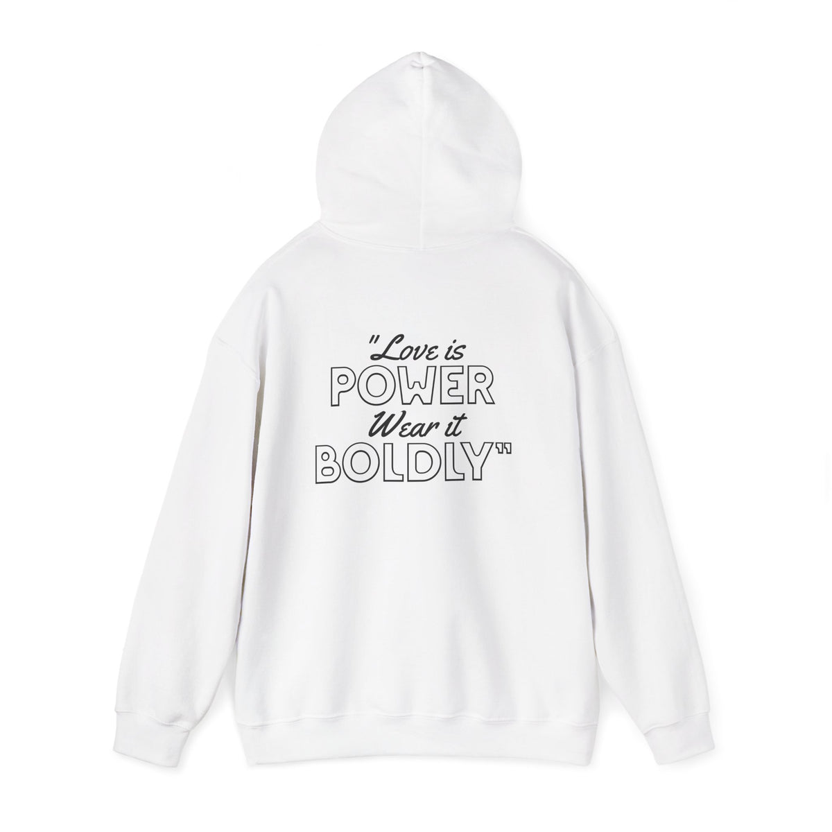 Speak Love Hoodie — Minimal 'Speak Love' Reminder Sweatshirt