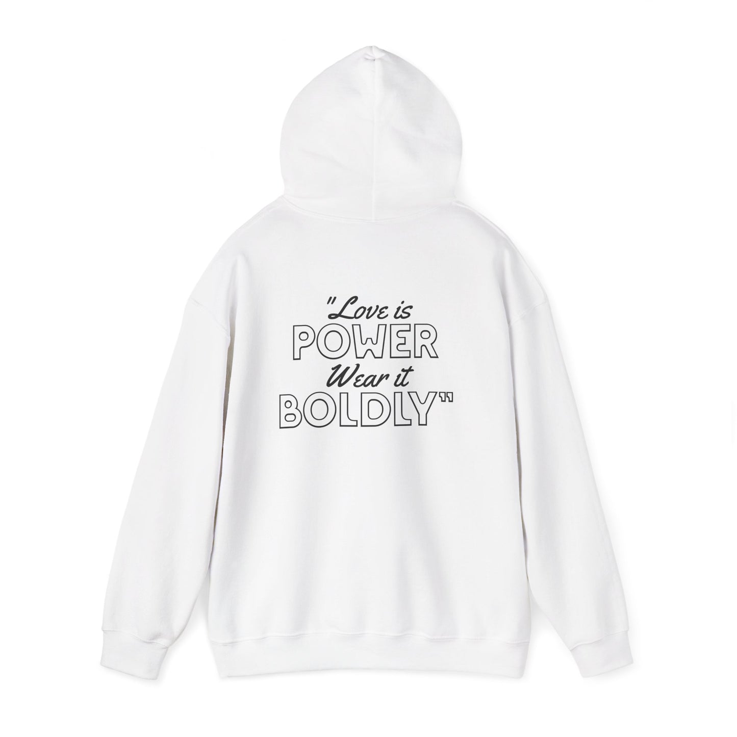 Speak Love Hoodie — Minimal 'Speak Love' Reminder Sweatshirt