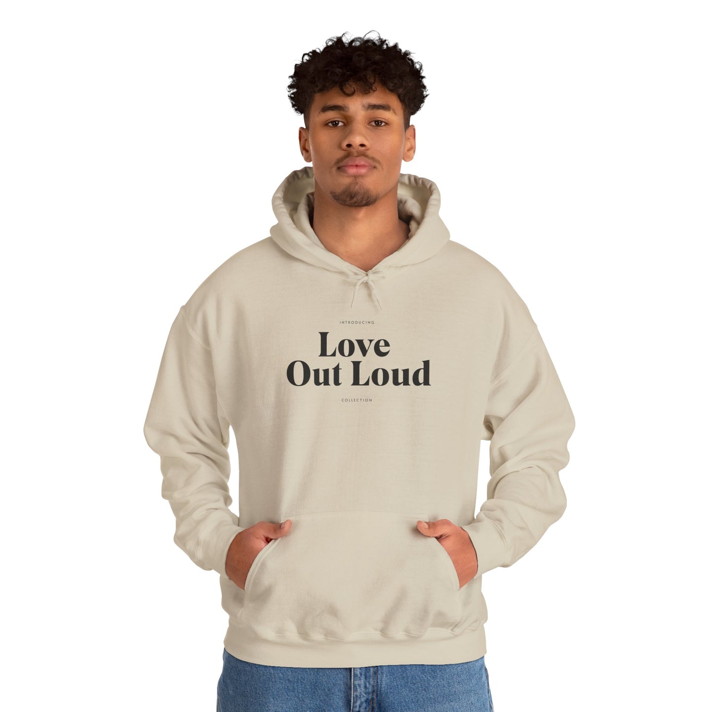 Speak Love Hoodie — Minimal 'Speak Love' Reminder Sweatshirt