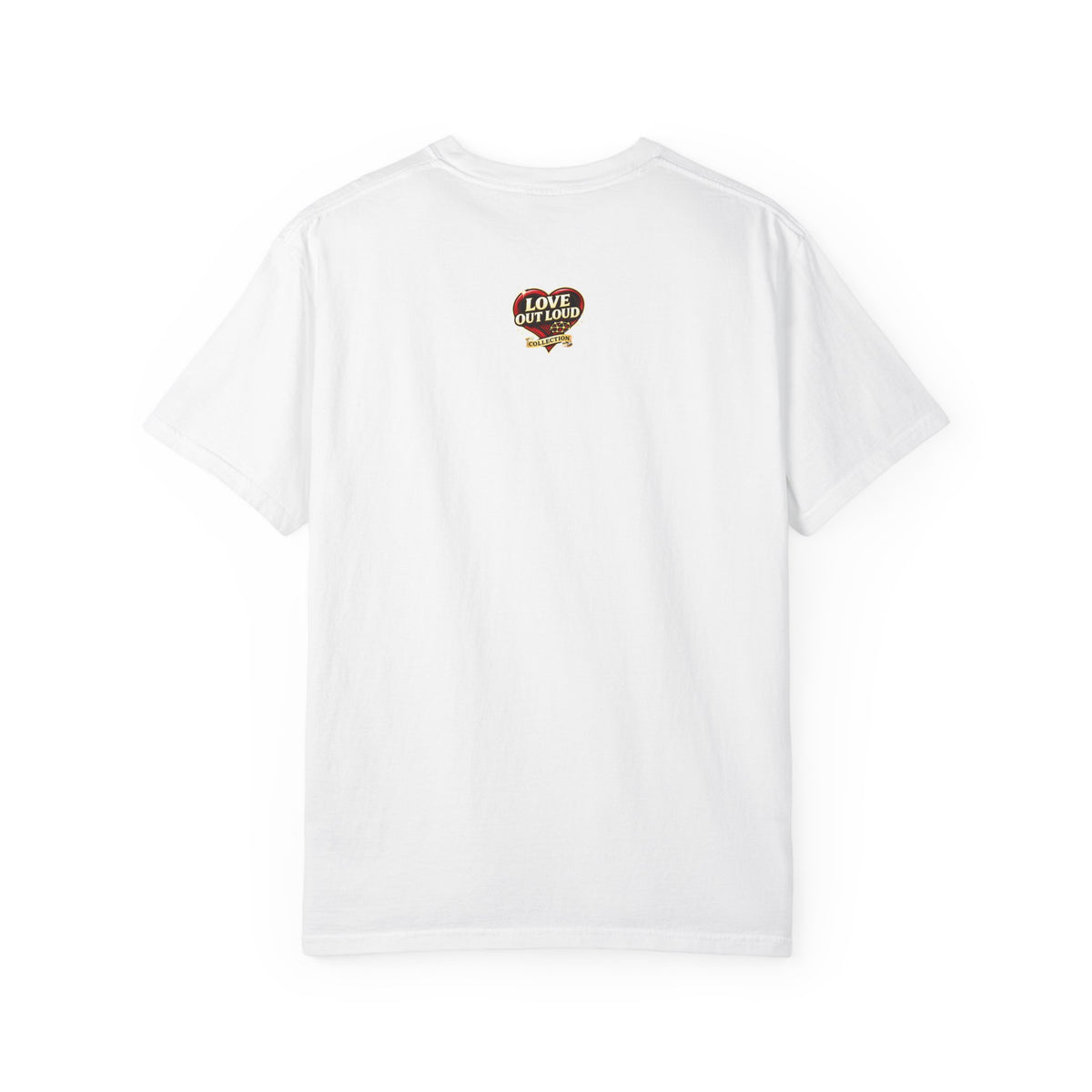 Love Me Out Loud T-Shirt — Heart Graphic Valentine Tee