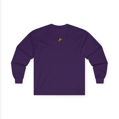 Africa Within Long Sleeve Tee — Map of Africa with Woman Silhouette