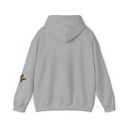 Africa Map Hoodie — Silhouette Woman Motherland Sweatshirt