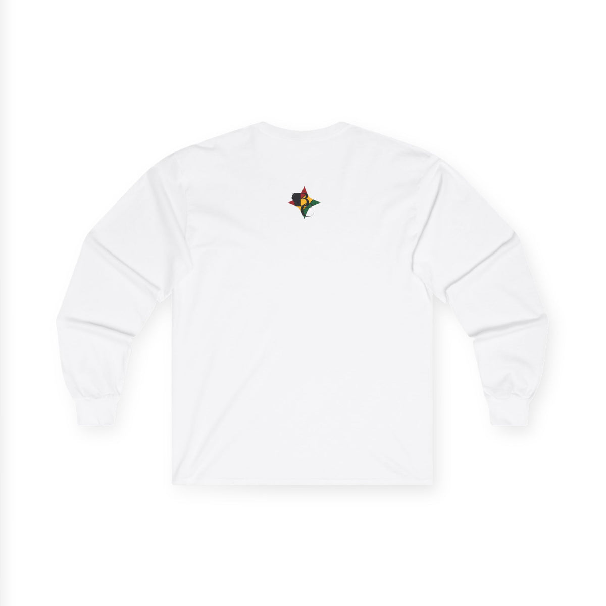 Africa Within Long Sleeve Tee — Map of Africa with Woman Silhouette