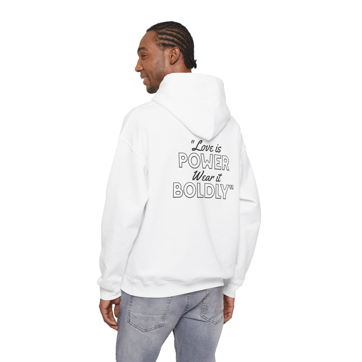 Speak Love Hoodie — Minimal 'Speak Love' Reminder Sweatshirt