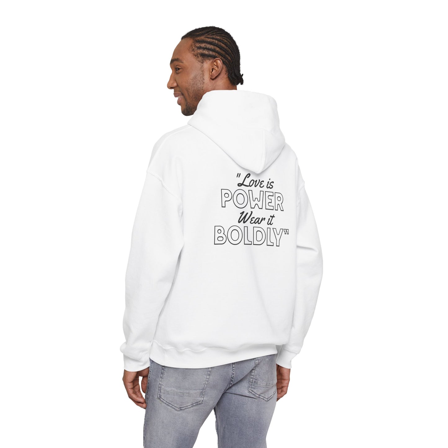 Speak Love Hoodie — Minimal 'Speak Love' Reminder Sweatshirt