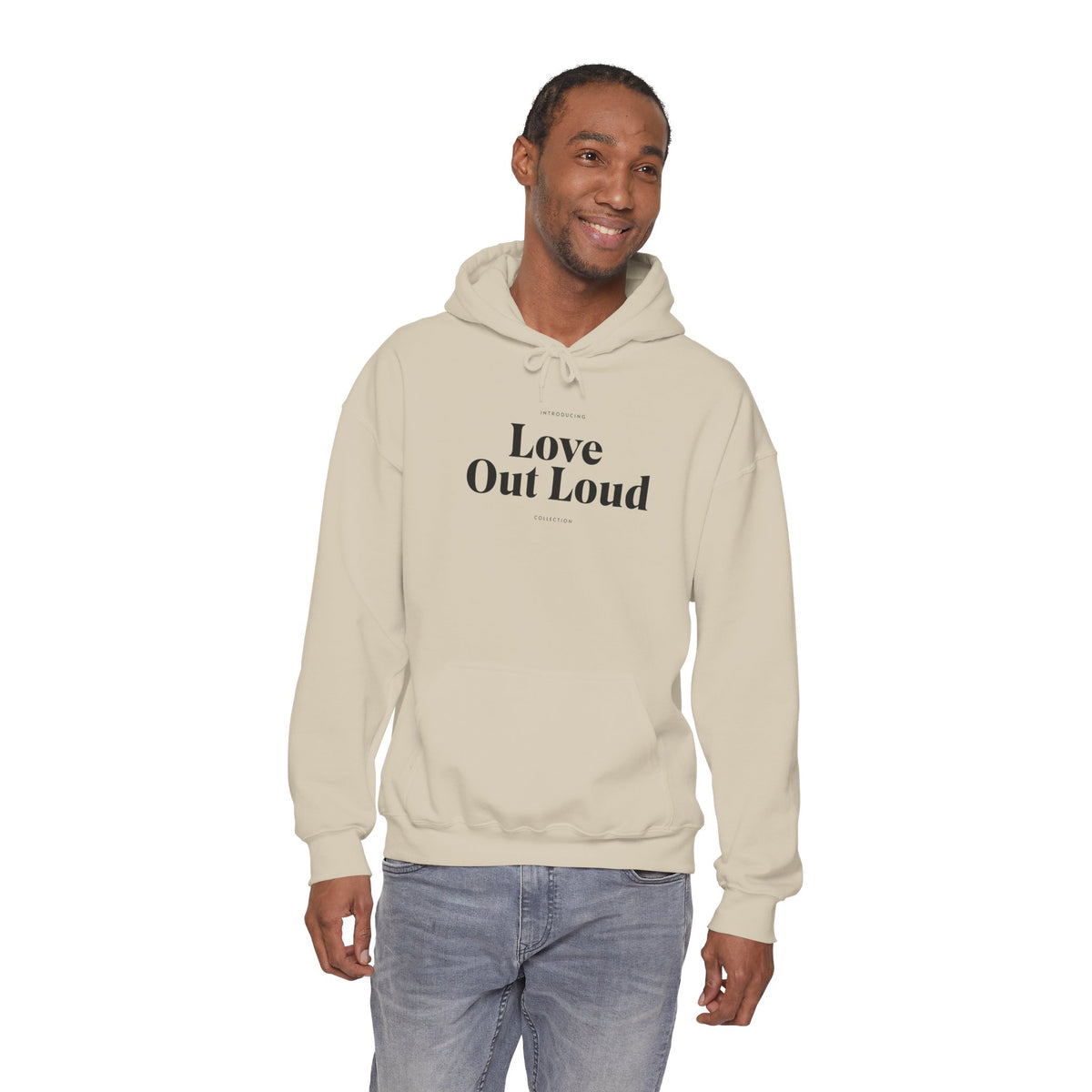 Speak Love Hoodie — Minimal 'Speak Love' Reminder Sweatshirt