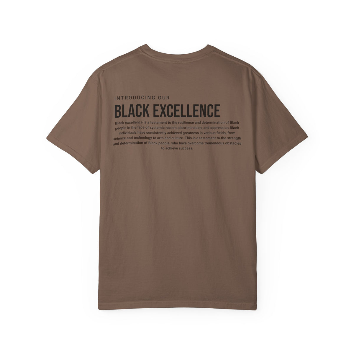 Unisex Black Excellence T-Shirt, Inspirational Tee, Gift for Empowerment, Black History Month, Everyday Wear, Comfortable Fashion