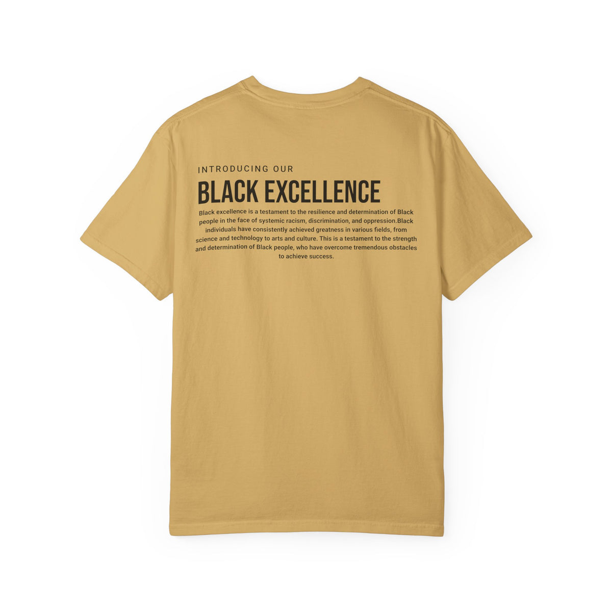 Unisex Black Excellence T-Shirt, Inspirational Tee, Gift for Empowerment, Black History Month, Everyday Wear, Comfortable Fashion