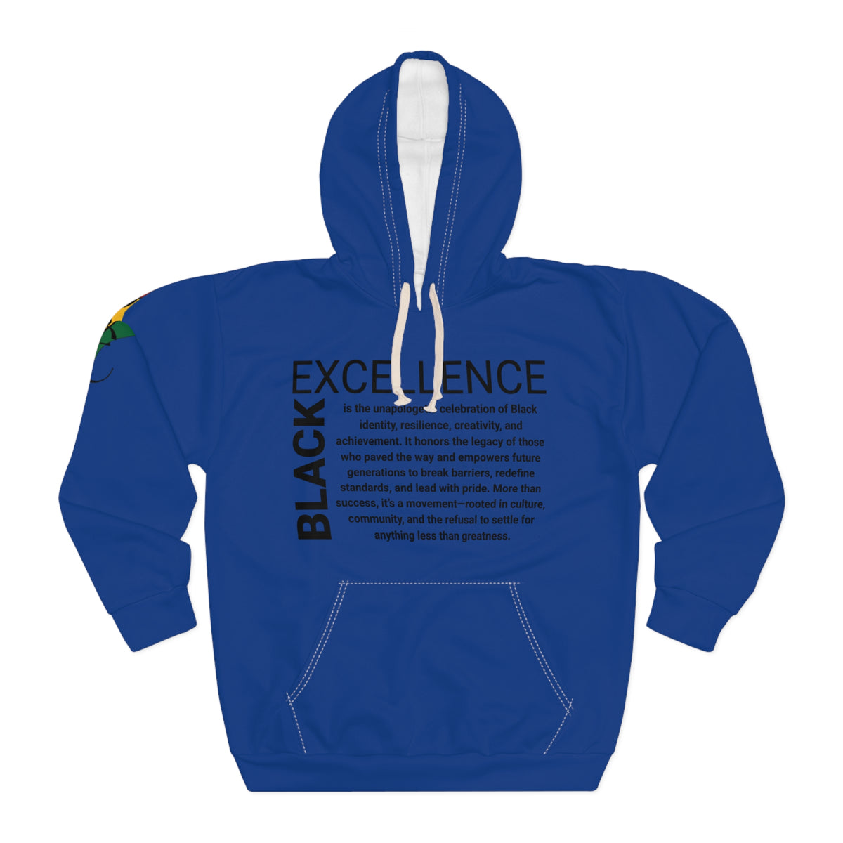 Celebrate Black Excellence Unisex Pullover Hoodie | Empowerment, Gift Ideas, Fashion Statement, Everyday Comfort, Inspirational Wear