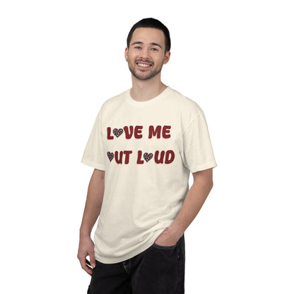 Self-Love Affirmation T-Shirt — "Because Love Starts With Self"