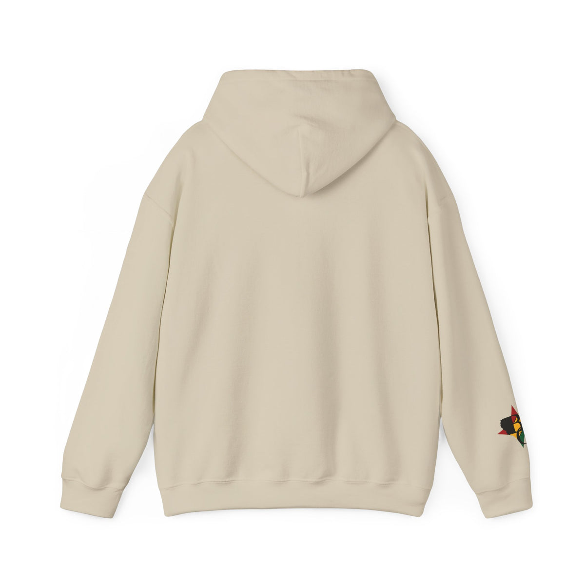 Africa Outline Face Hoodie — Africa Silhouette Pullover