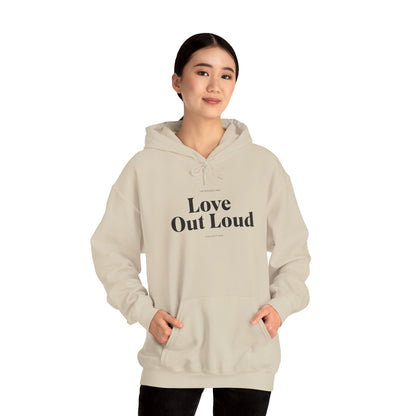 Speak Love Hoodie — Minimal 'Speak Love' Reminder Sweatshirt